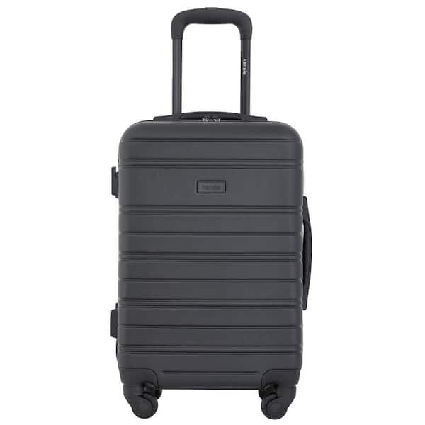 Reviews for Kensie 20 in. Black Rolling Hard Case Carry-On with