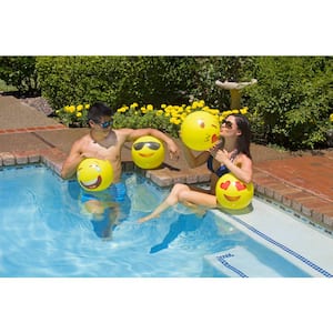 16 inch Expressions Swimming Pool and Beach Ball (4-Pack)