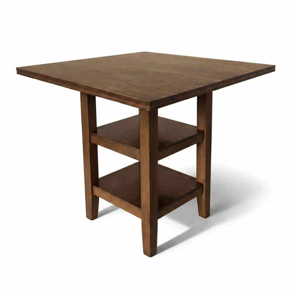 Oakland Living Modern 41.3 Inch Square Counter Height Dining Table ...