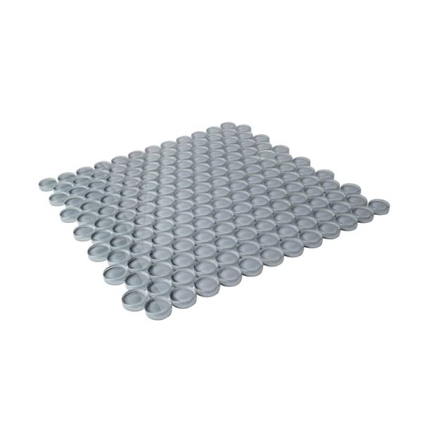 PP OPOUNT 3600 PCS Real Glass Mirror Mosaic Tiles 5 x 5 mm Self