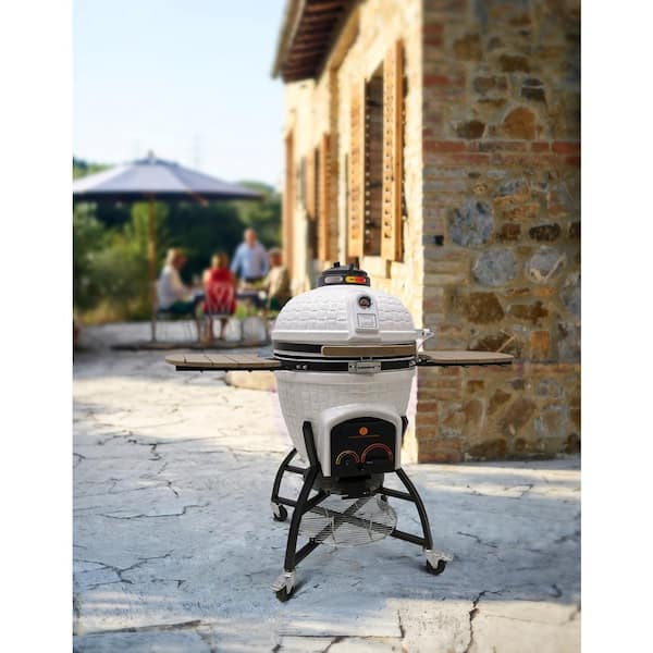 Carolina Cooker® 22 in., Kamado Grill with Cover