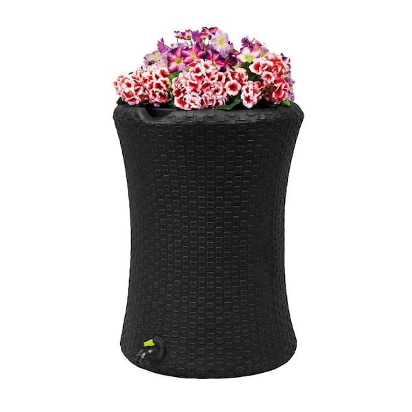 Good Ideas Impressions Eco Nantucket 50 Gal. Rain Saver - 100% Recycled Material