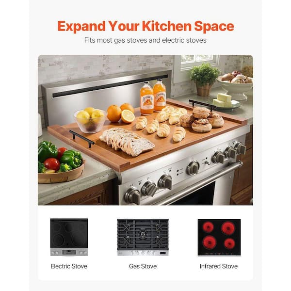 Flynama 1-Piece 30 in. x 22 in. Square Multipurpose Cutting Board
