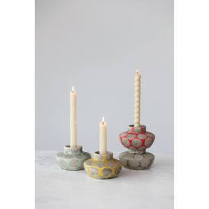 ALEKO Decorative Holiday Christmas Advent Wreath with 4 Candle Holders 