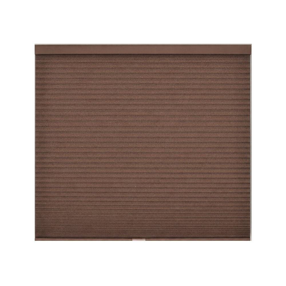 "Cut-to-Width Mocha Light Filtering Cordless Double Cell Cellular Shades - 22.25""W X 72""H" price history on PriceWatchPro