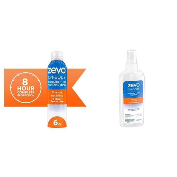 Mosquito Repellent Plus Tick Repellent Bug Spray, 6 oz. Aerosol and 5.9 oz. Pump Spray Combo