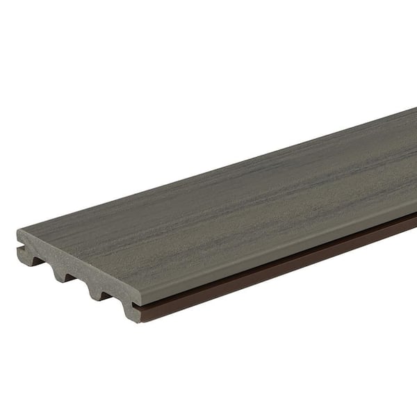 Unbranded 1 in. x 6 in. x 12 ft. Sylvanix Destinations Decking -Ponderay Grooved Edge Fully Encapsulated