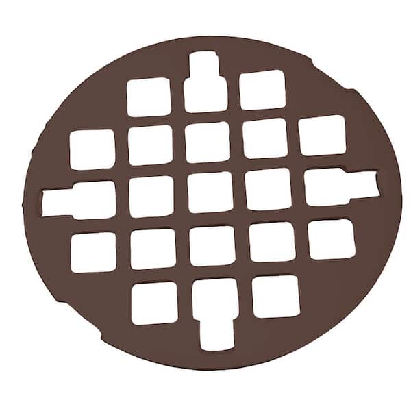 Westbrass 3-1/4 in. O.D. Casper Snap-In Shower Strainer in Oil Rubbed Bronze