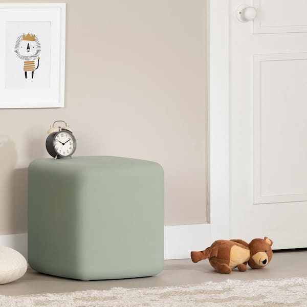 South Shore Sweedi Sage Green 16 in. Nightstand