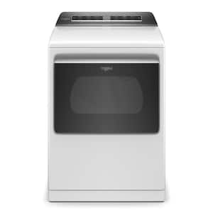 7.4 cu. ft. White Gas Dryer with Steam and Advanced Moisture Sensing Technology, ENERGY STAR