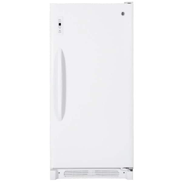 GE 13.7 cu. ft. Frost Free Upright Freezer in White