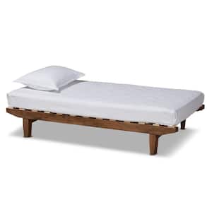 Hiro Walnut Expandable Bed Frame