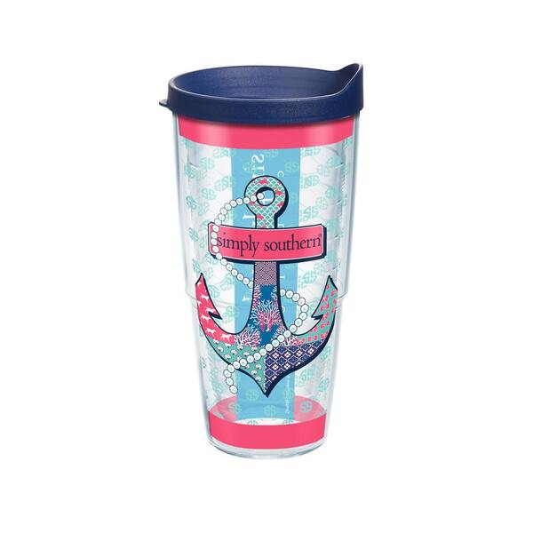 Tervis Simply Southern Ach Patch 24 oz. Double Walled Insulated Tumbler with Travel Lid