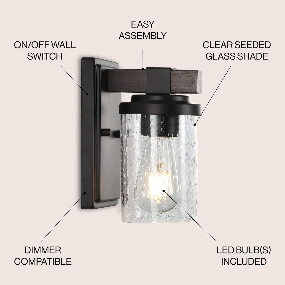 Bungalow Oil-Rubbed Bronze Cylinder LED Vanity Light