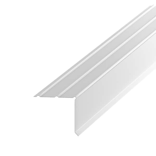 Amerimax Home Products C3 1/2 x 10 ft. White Aluminum Drip Edge Flashing