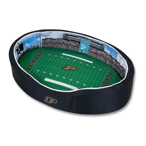 StadiumSpot Purdue University Football Stadium Large Pet Bed