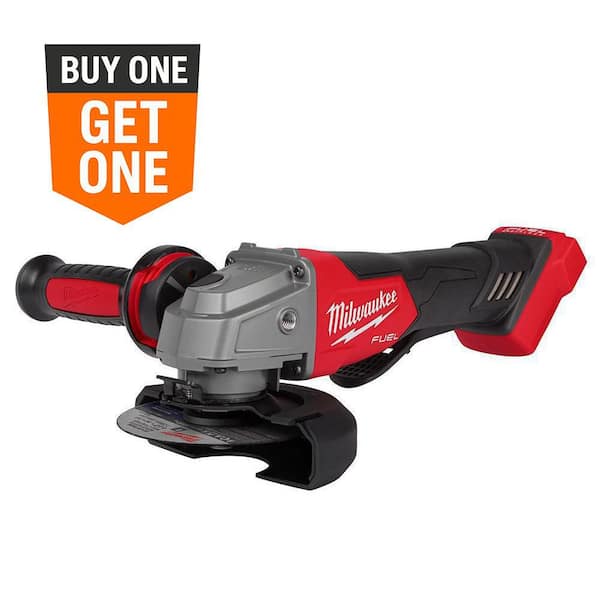 M18 FUEL 18V Lithium-Ion Brushless Cordless 4-1/2 in./5 in. Grinder w/Paddle Switch (Tool-Only)