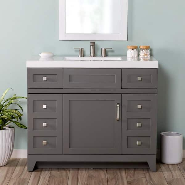 Home depot small on sale vanity and sink