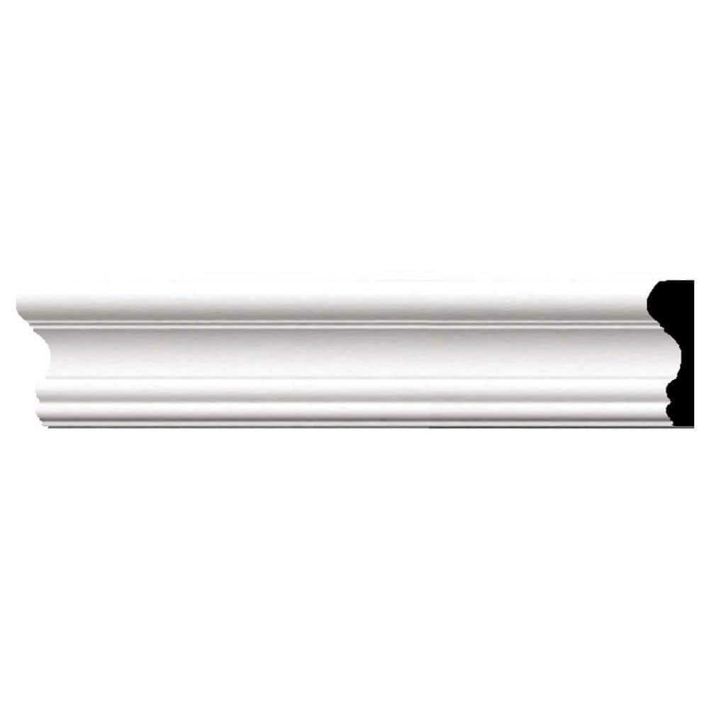 White Polyurethane Chesterfield Crown Panel Moulding
