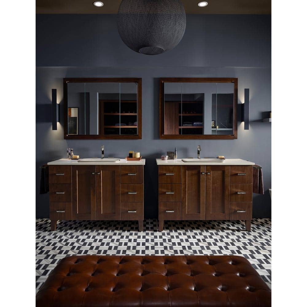 Verdera Frameless 40"x30" Aluminum Medicine Cabinet with Adjustable Shelves
