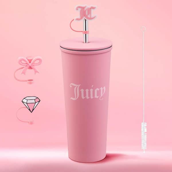 ジューシークチュール　タンブラー　juicy couture Glam Slip Hydration Stainless Steel Tumbler - Juicy Couture