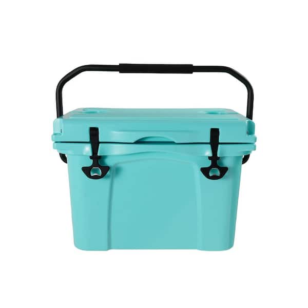 25 qt. Portable Cooler, Insulated Hard Cooler with Bottle Opener