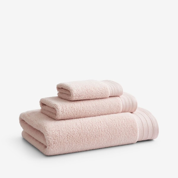 Company Cotton Plush Spa Solid Rose Quartz Cotton Single Bath Towel