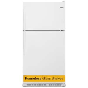 20 cu. ft. Top Freezer Refrigerator in White