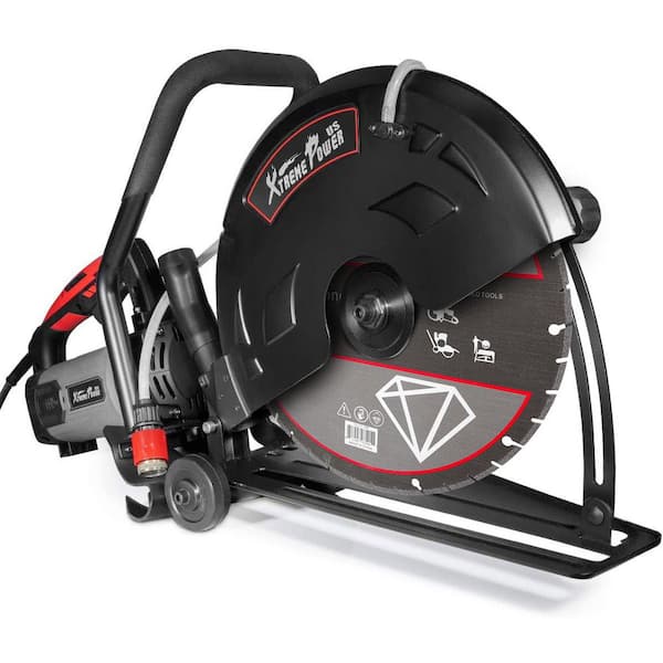 16 in. 15 Amp Portable Corded Circular Cut Concrete Saw