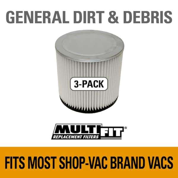Shop-Vac Ultra-Web Cartridge Filter For Wet or Dry Pick Up 