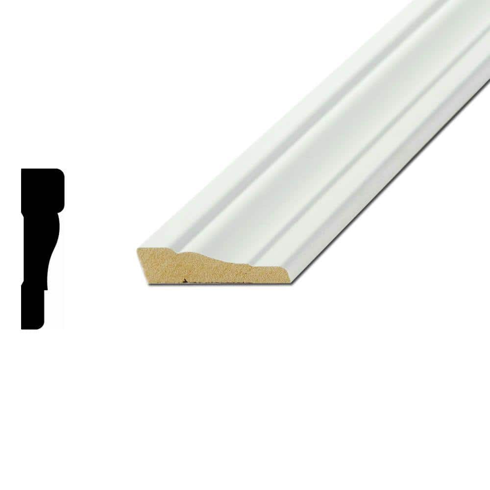American Wood Moulding WM 351 11/16 in. x 21/2 in. Primed MDF Casing
