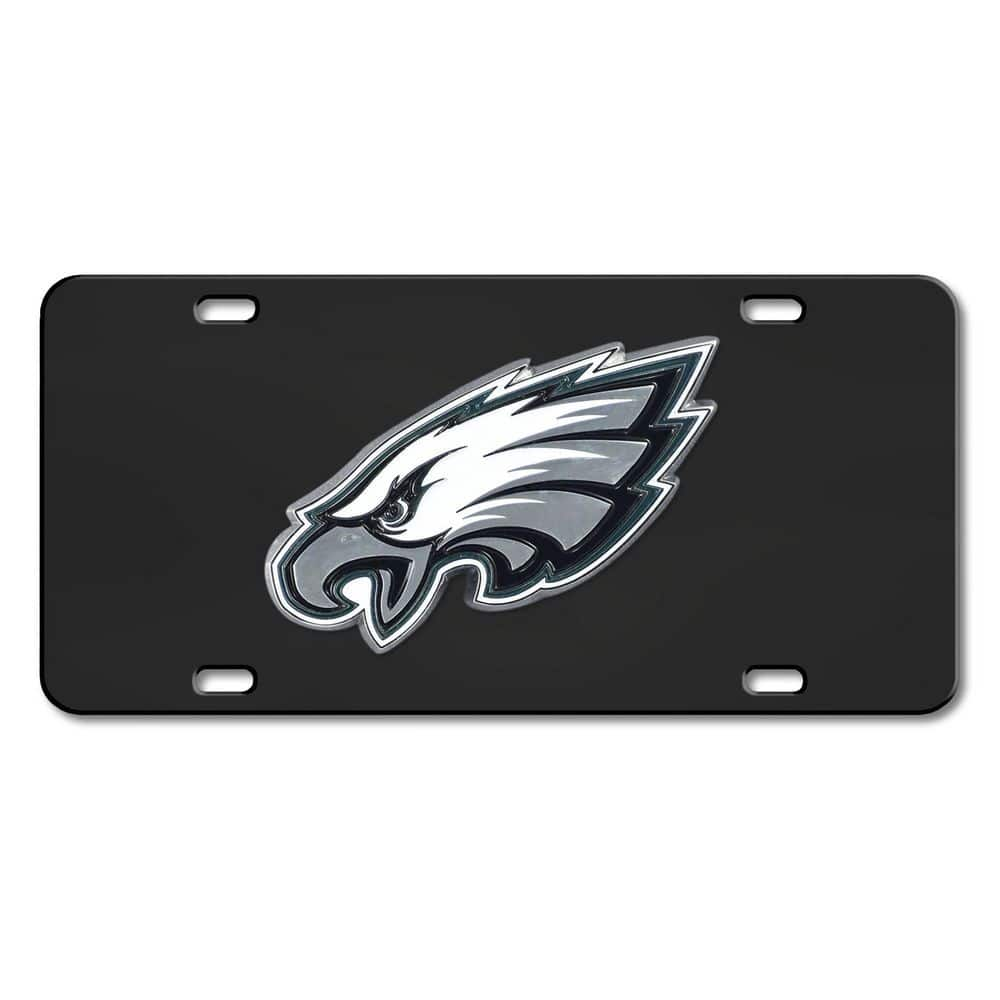 Philadelphia Eagles Embossed License Plate Frame, X