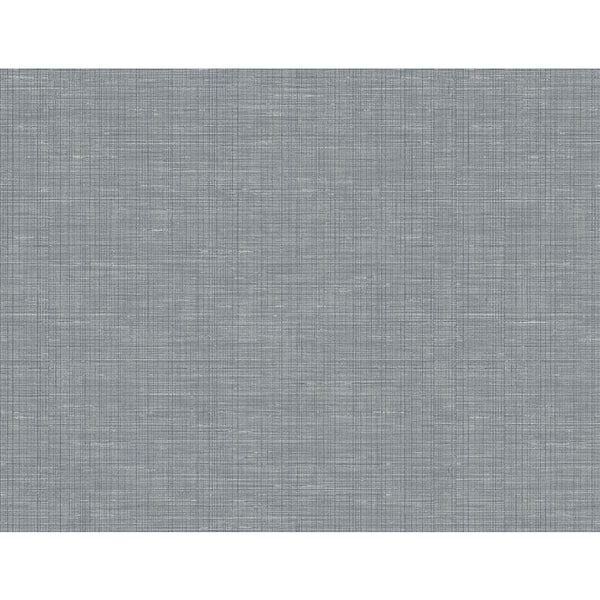 Kenneth James Alix Light Blue Twill Sample Light Blue Wallpaper Sample