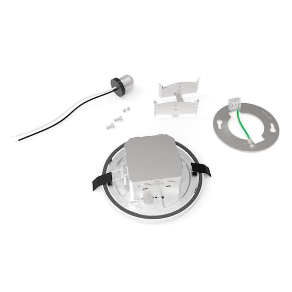 3-in-1 Universal Installation 4 in. White Integrated LED Recessed Light with Selectable Color Temperature, (1-Pack)
