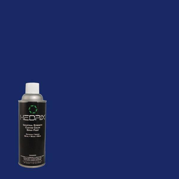 Hedrix 11 oz. Match of American Blue PPKR-44 Gloss Custom Spray Paint (2-Pack)