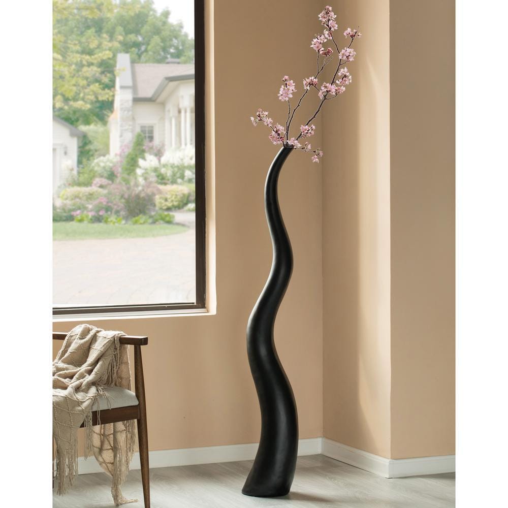 black-uniquewise-vases-