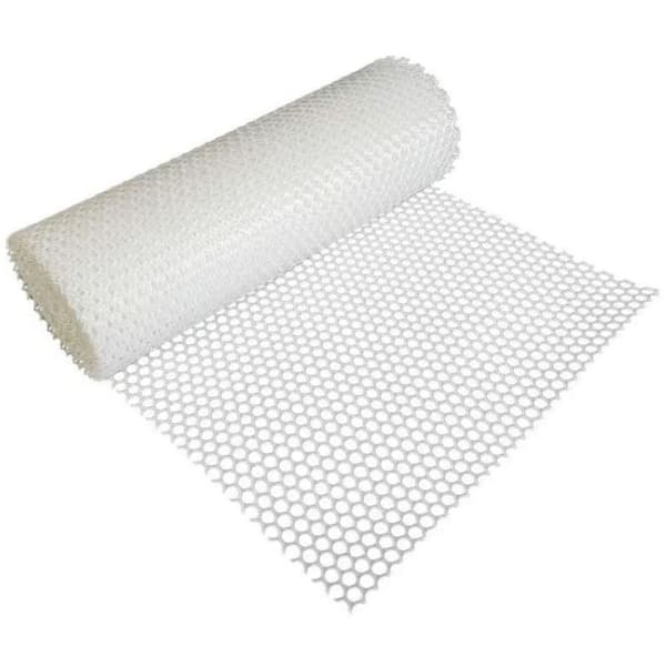 KIWDZFU 15.7 in. x 10 ft. 500gsm Plastic Wire Mesh Fence Chicken Mesh Garden Netting Solution for Poultry Barrier & DIY Projects