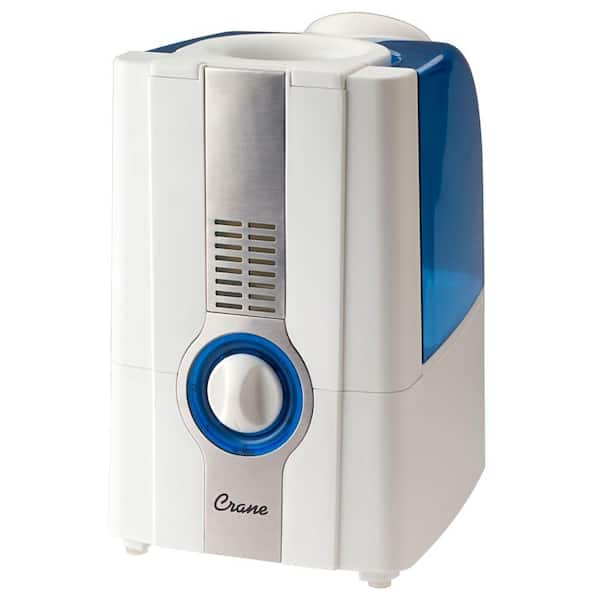 Crane 1 Gal. Warm Mist Humidifier - White