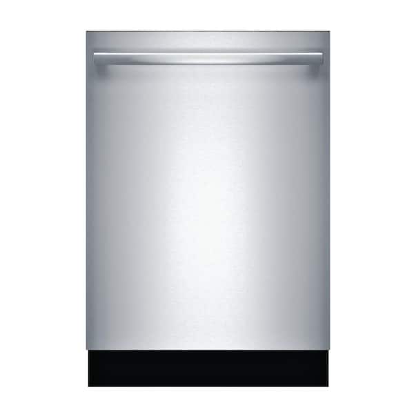 Bosch Top Control Tall Tub Dishwasher in Stainless Steel with Stainless Steel Tub with Water Softener, 44dBA