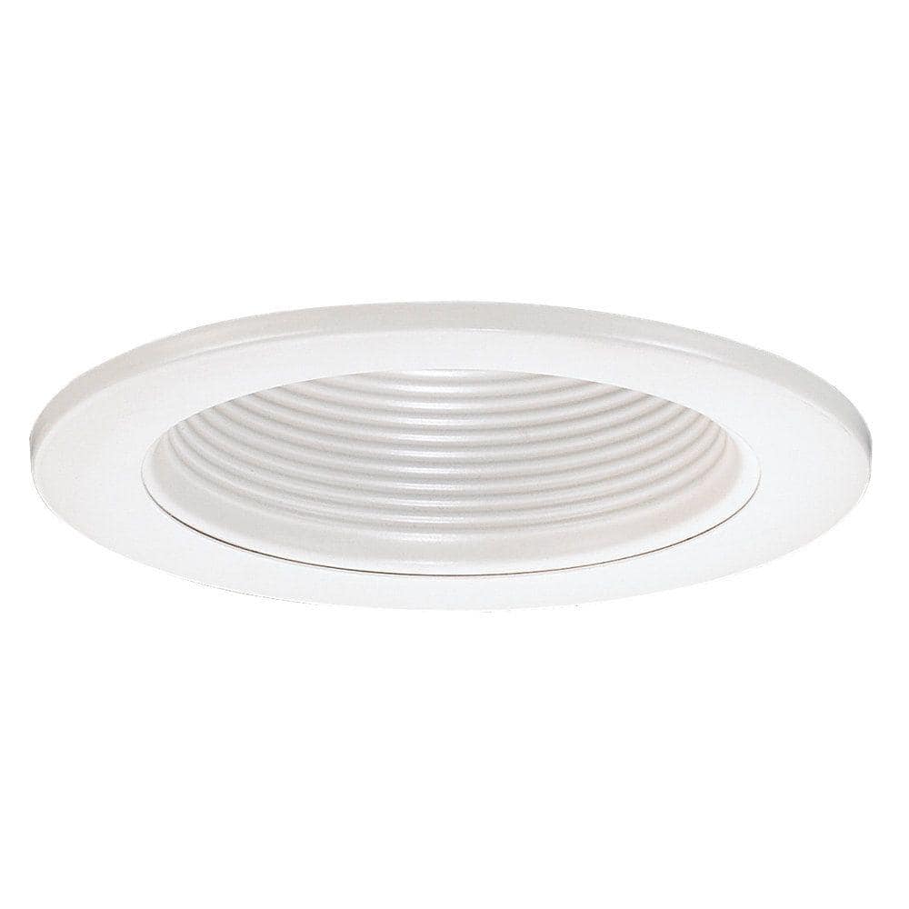 Generation Lighting Baffle 4 in. White Recessed Trim