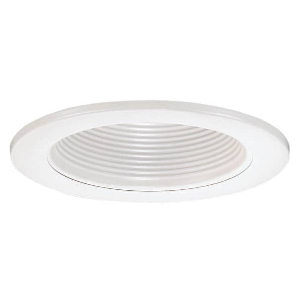 Generation Lighting Baffle 4 in. White Recessed Trim