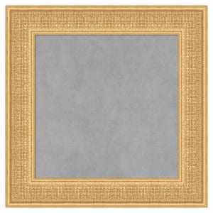 Trellis Gold 22 in. x 22 in. Framed Magnetic Board