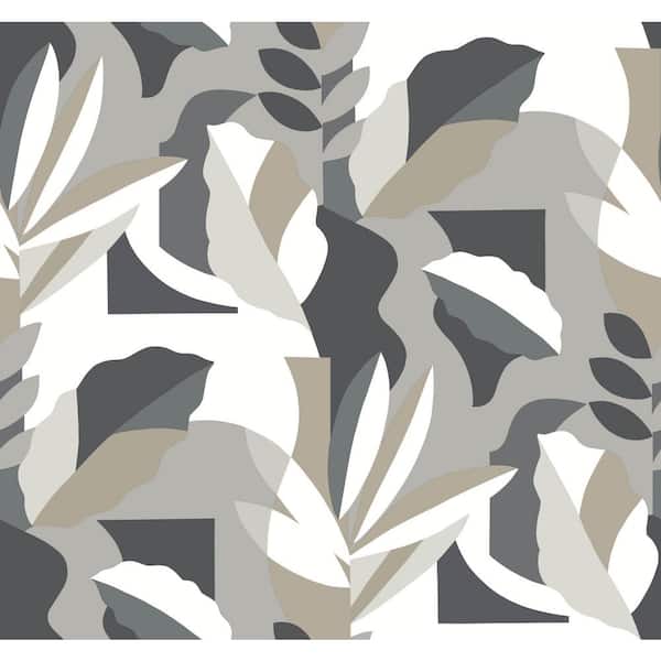 York Wallcoverings Grey Papier Colle Textured Non-Pasted Paper Wallpaper