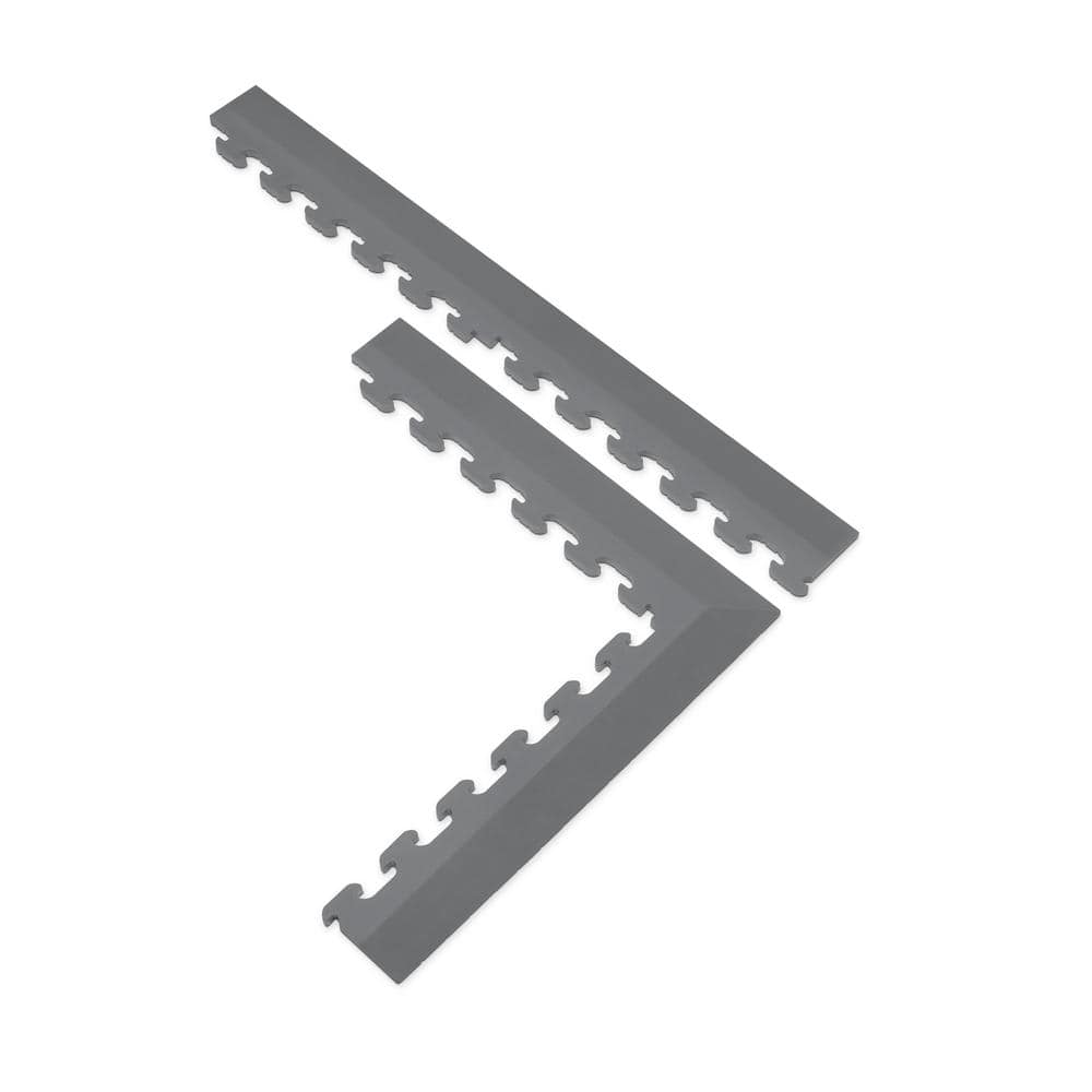 18.4 in. x 18.4 in. Gray Commercial PVC Garage Flooring Trim Kit price history on PriceWatchPro