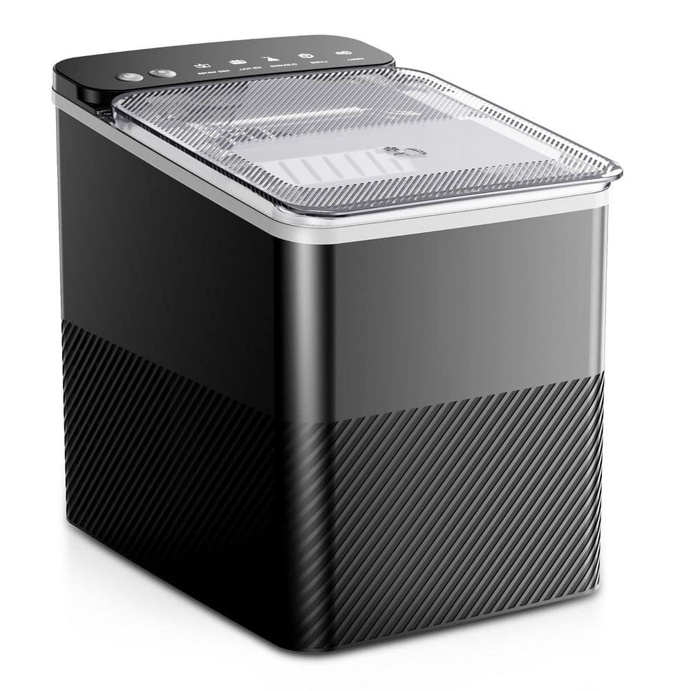 7 in. 33 lb. Nugget Ice Countertop Portable Ice Maker in Black price history on PriceWatchPro