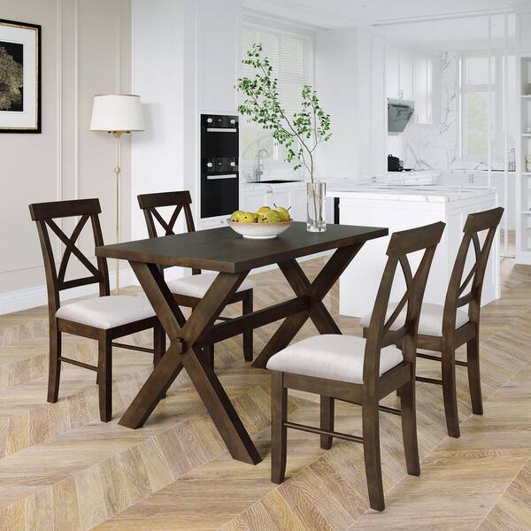 brown dinette sets