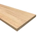 1/2 in. x 6 in. x 3 ft. Hobby Board Kiln Dried S4S Oak Board (10-Piece)