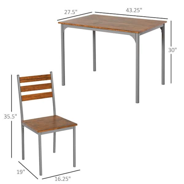 Dining Table Set With 4 Chairs, Dining Table Set For 4 Dimensions