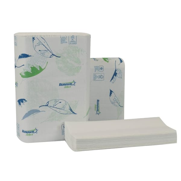 Renown White Advanced Multi-Fold Paper Towels (250 Sheets per Pack, 16-Packs per Case)
