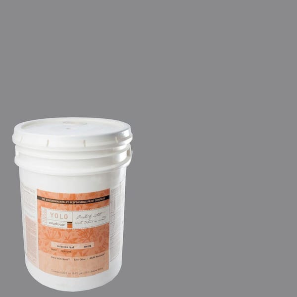 YOLO Colorhouse 5-gal. Wool .04 Flat Interior Paint-DISCONTINUED